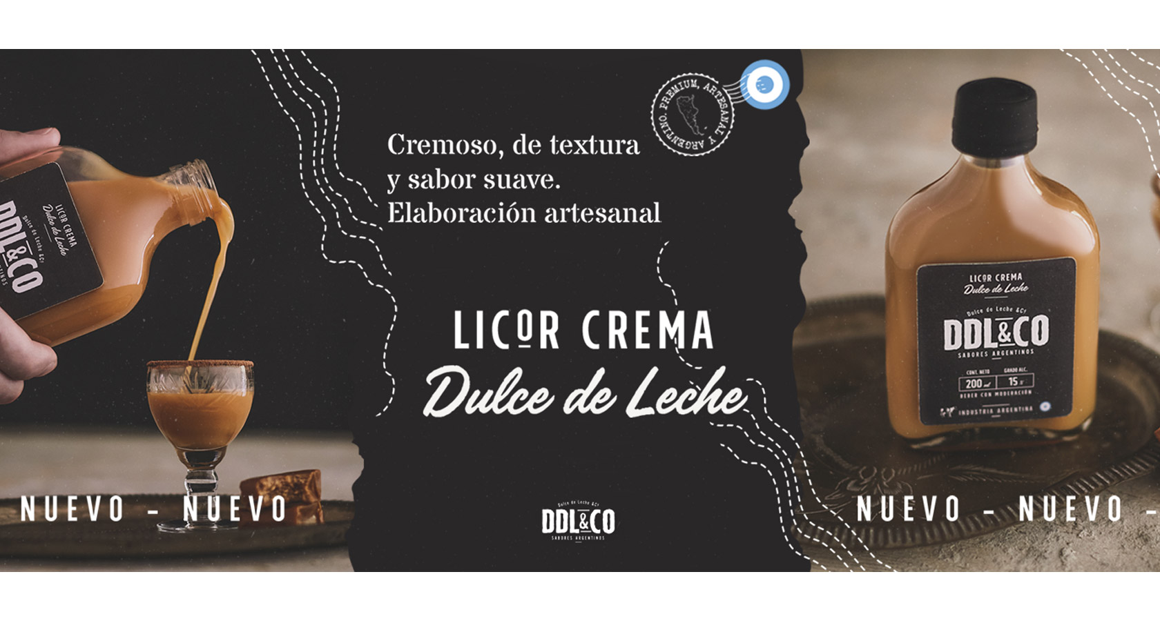 Packaging Licor Dulce de Leche DDL marianaalbarracin